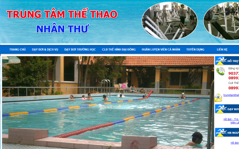 trungtamthethaonhanthu.com